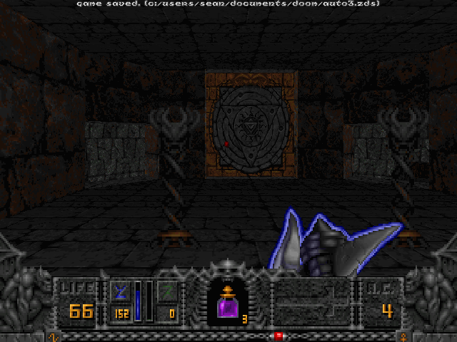 Deathkings of the Dark Citadel (Windows) screenshot: Collect jewels to fill the board.