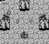 Disney's TaleSpin (Game Boy) screenshot: Levels scroll vertically as well.