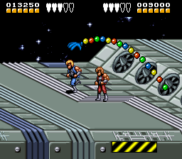 Screenshot of Super Double Dragon (SNES, 1992) - MobyGames