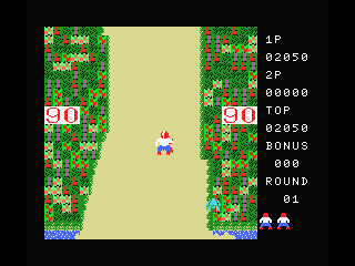 Top Roller (MSX) screenshot: Hurry up