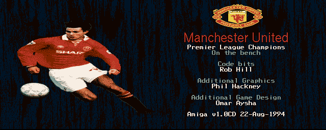 Manchester United Premier League Champions (Amiga CD32) screenshot: Credits 2