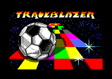 Trailblazer (Amstrad CPC) screenshot: Loading screen