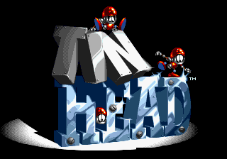TinHead (Genesis) screenshot: Title scren