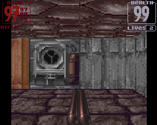 Fears (Amiga) screenshot: This is your starting point