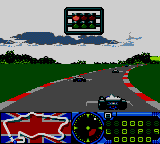 Formula One (Game Gear) screenshot: British GP