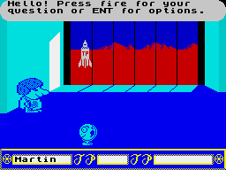 Trivial Pursuit: A New Beginning (ZX Spectrum) screenshot: Ready to go