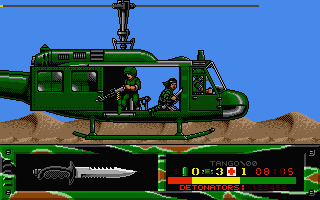 Fire Force (Atari ST) screenshot: Insertion