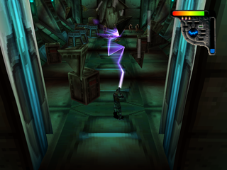 Apocalypse (PlayStation) screenshot: Frying some enemies.