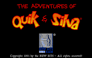 The Adventures of Quik and Silva (Atari ST) screenshot: Title screen
