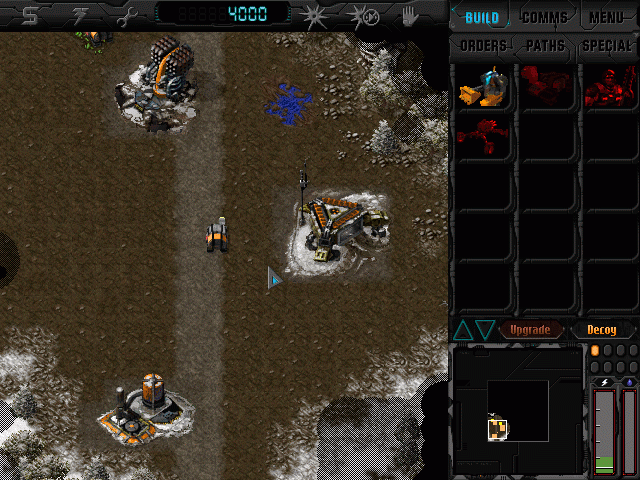 Dark Reign: The Future of War (Windows) screenshot: Game Play - First Mission