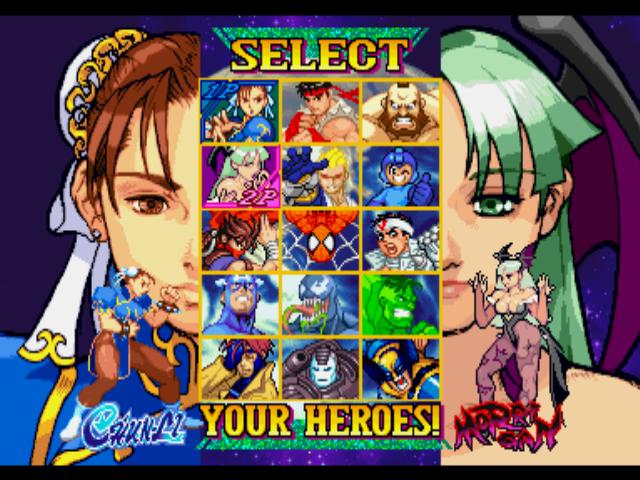 Marvel vs. Capcom: Clash of Super Heroes (1998) - MobyGames