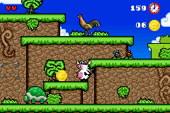 Ultimate Arcade Games (Game Boy Advance) screenshot: Milk Run