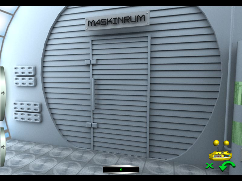 Vintergatan: Rädda Jorden! (Windows) screenshot: The engine room
