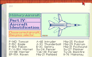 F-117A Nighthawk Stealth Fighter 2.0 (Amiga) screenshot: Copy protection
