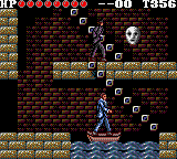 Vampire: Master of Darkness (Game Gear) screenshot: The water of the Thames is so putrid, you had better take the ferry