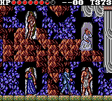 Vampire: Master of Darkness (Game Gear) screenshot: The lady in white is no wax doll!