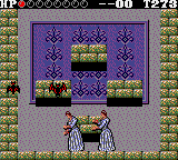 Vampire: Master of Darkness (Game Gear) screenshot: Two living wax dolls and two bats at the same time
