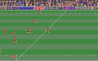 International Rugby Simulator (Atari ST) screenshot: Kick off