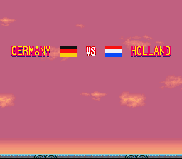 International Superstar Soccer Deluxe (SNES) screenshot: The match will start in a few seconds...