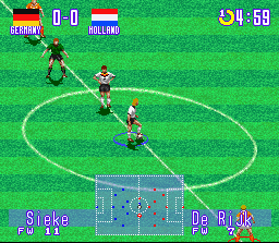 International Superstar Soccer Deluxe (1995), SNES Game