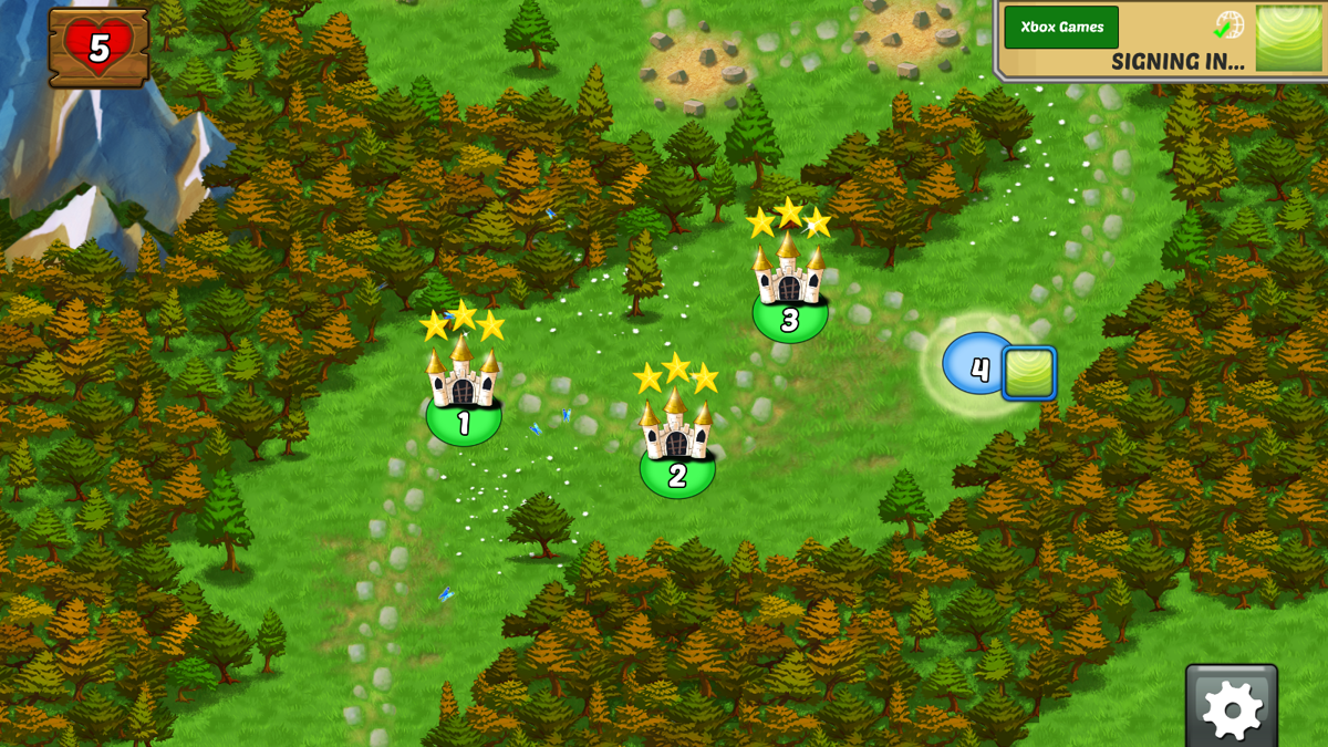 Throne Together (Windows Apps) screenshot: The map