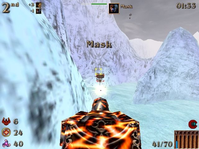 Flying Heroes (Windows) screenshot: ... or the arctic wastes.