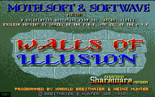 Walls of Illusion (Atari ST) screenshot: Title Screen