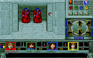 Walls of Illusion (Atari ST) screenshot: Better close the door again.