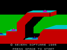 1985: The Day After (ZX Spectrum) screenshot: From the demo