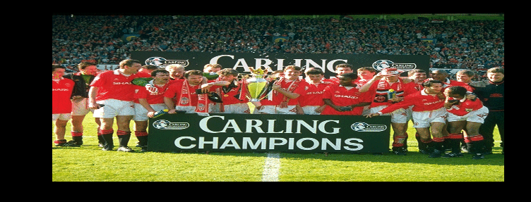 Manchester United Premier League Champions (Amiga CD32) screenshot: Photo of the team