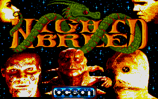 Clive Barker's Nightbreed: The Action Game (Atari ST) screenshot: Title screen