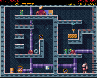 Screenshot of Naughty Ones (Amiga CD32, 1994) - MobyGames