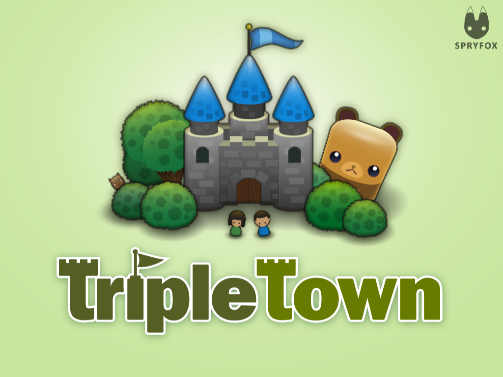 Triple Town (iPad) screenshot: Loading screen