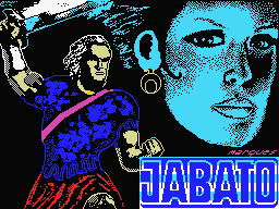 Jabato (MSX) screenshot: Loading screen