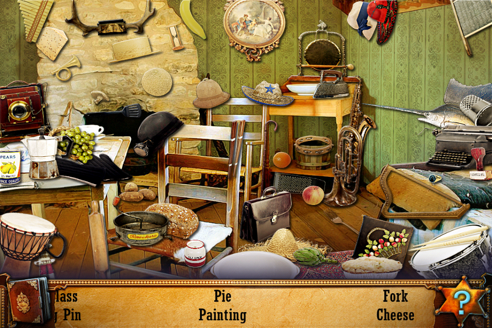 Wild West Quest (iPhone) screenshot: New items, new location
