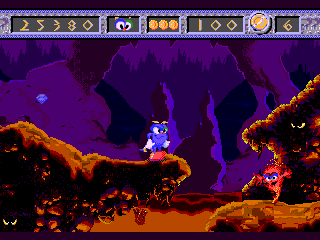 Izzy's Quest for the Olympic Rings (Genesis) screenshot: The second level