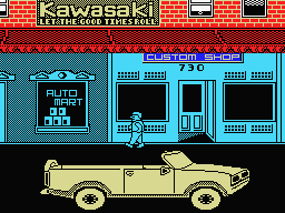 4x4 Off-Road Racing (MSX) screenshot: The store front