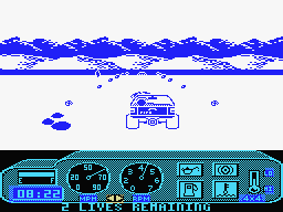 4x4 Off-Road Racing (MSX) screenshot: I hope you have bought some tools in the shop for some repairs.
