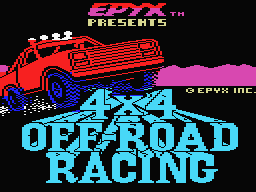 4x4 Off-Road Racing (MSX) screenshot: Loading screen