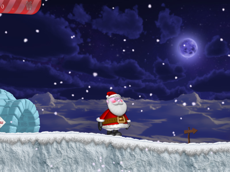 Christmas Eve Crisis (Windows) screenshot: Start of the game