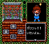 Madō Monogatari II: Arle 16-sai (Game Gear) screenshot: You see a funny picture if you drive Arle into the wall