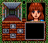 Madō Monogatari II: Arle 16-sai (Game Gear) screenshot: A long ominous corridor...