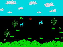 C5 Clive (ZX Spectrum) screenshot: The battery counts as an extra life