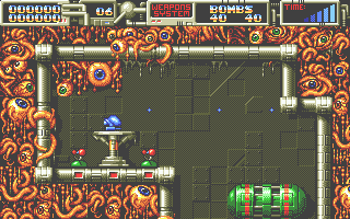 Cybernoid II: The Revenge (Atari ST) screenshot: Game start