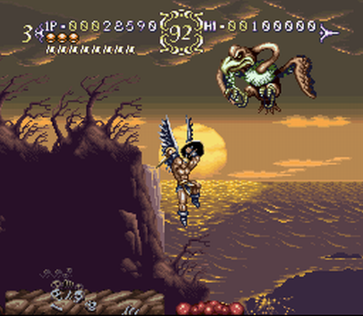 ActRaiser 2 (SNES) screenshot: The graphics are among the best on the SNES