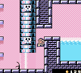 Wario Land II (Game Boy Color) screenshot: Which will allow him to enter small gaps