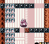 Wario Land II (Game Boy Color) screenshot: As fat-Wario, you can break extra strong blocks