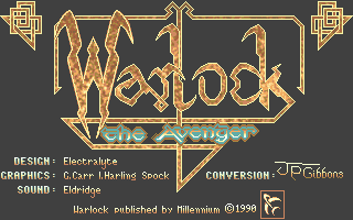 Warlock: The Avenger (Atari ST) screenshot: Loading screen