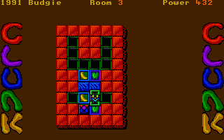 Clunk (Atari ST) screenshot: This didn't go so well.