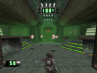 Disruptor (PlayStation) screenshot: Game start